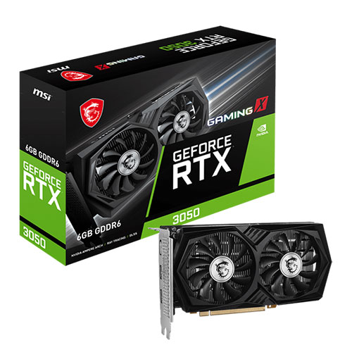 微星 GeForce RTX 3050 GAMING X 6G